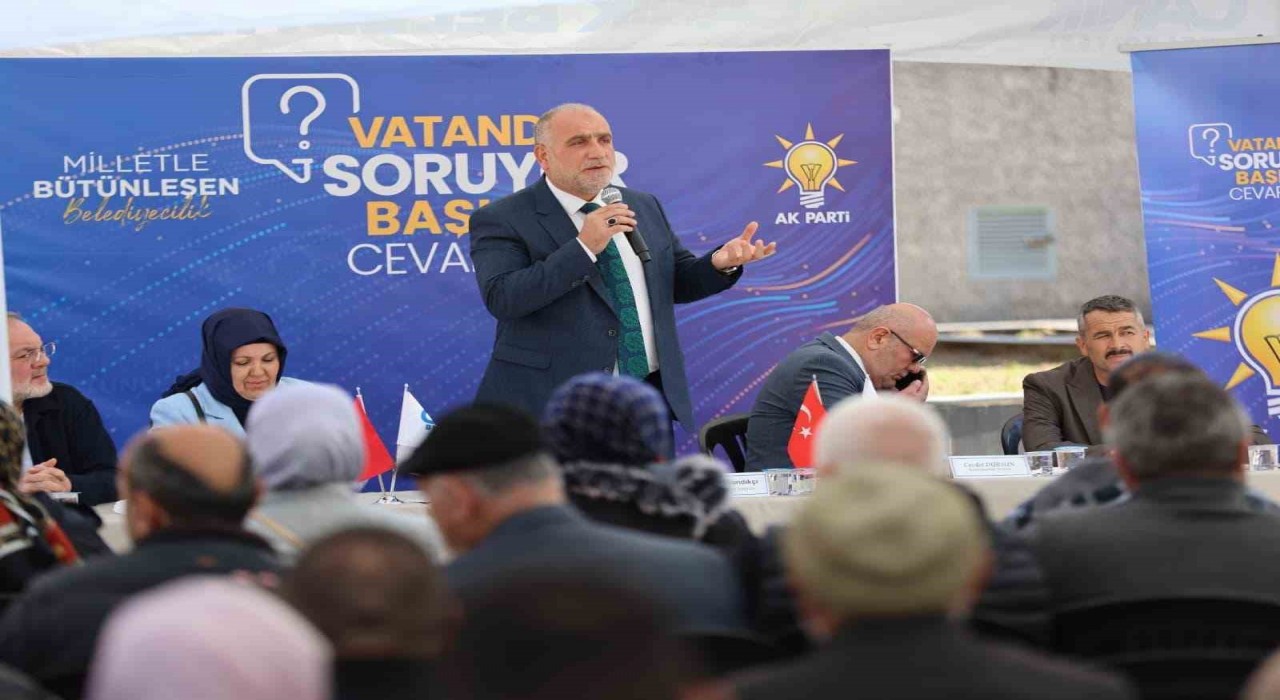 Başkan Sandıkçı: Çözüm odaklı belediyecilik anlayışıyla çalışıyoruz