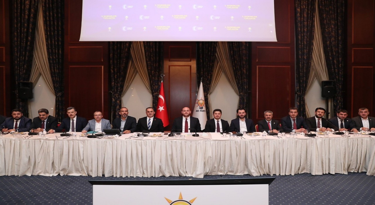 Başkan Yıldırım, Daraltılmış İl Başkanları Toplantısına katıldı