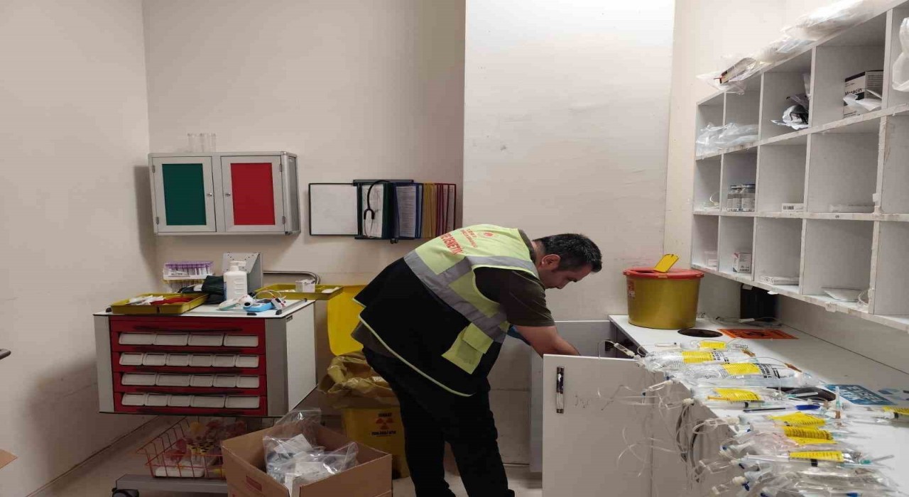 Batmanda 1 yılda 524 bin 658 kilo tıbbi atık bertaraf edildi