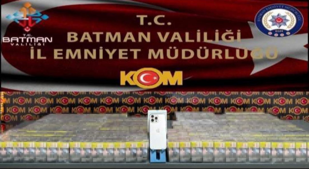 Batmanda kaçakçılık operasyonu: 3 gözaltı