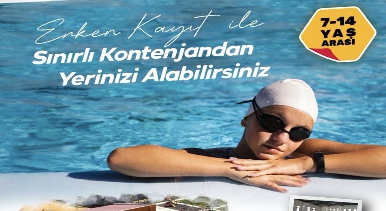 Battalgazi Belediyesi yüzme kulübünde yeni dönem kursları 1 Haziranda başlıyor
