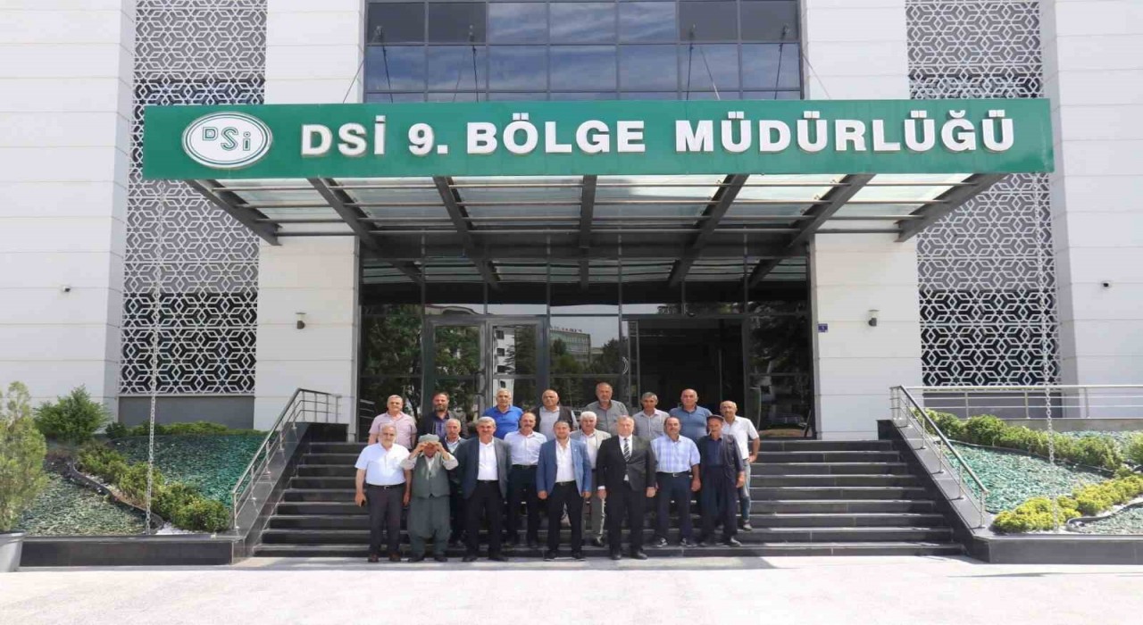 Battalgazi muhtarlarından DSİye sulama çıkarması