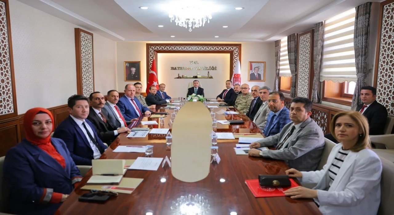 Bayburtta Çocuk Koruma İl Koordinasyon Kurulu Toplantısı yapıldı