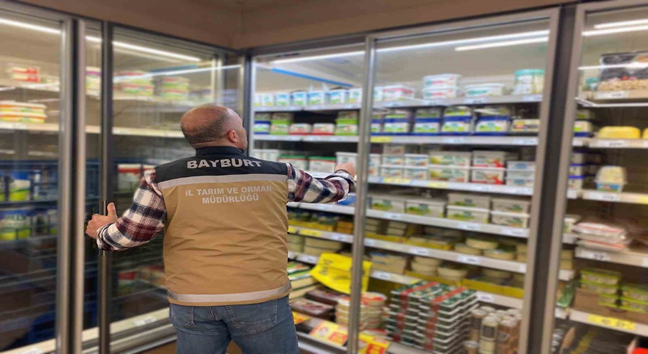 Bayburtta gıda denetimleri devam ediyor
