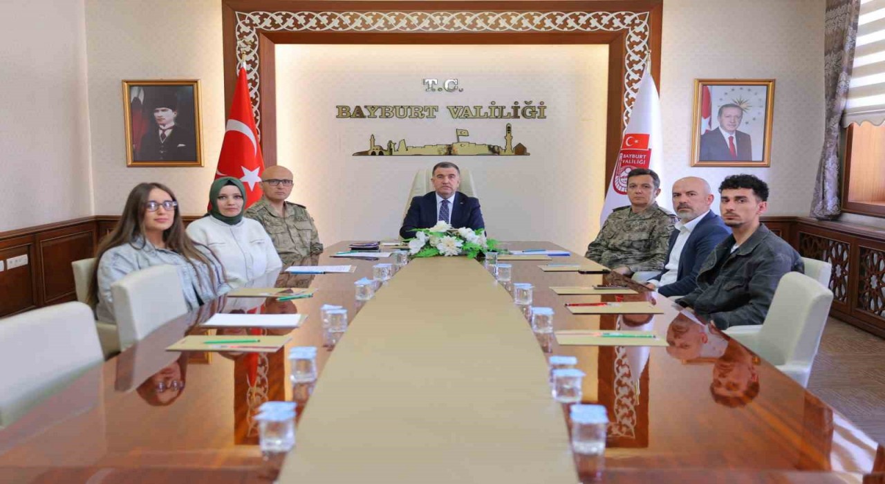 Bayburtun Nisan ayı asayiş olayları değerlendirildi