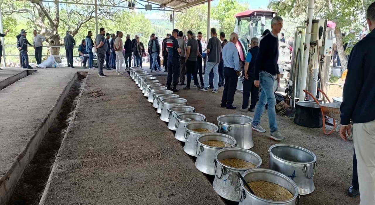 Bayramiçte 20 bin kişinin katılımı ile Garipçe köy hayrı yapıldı