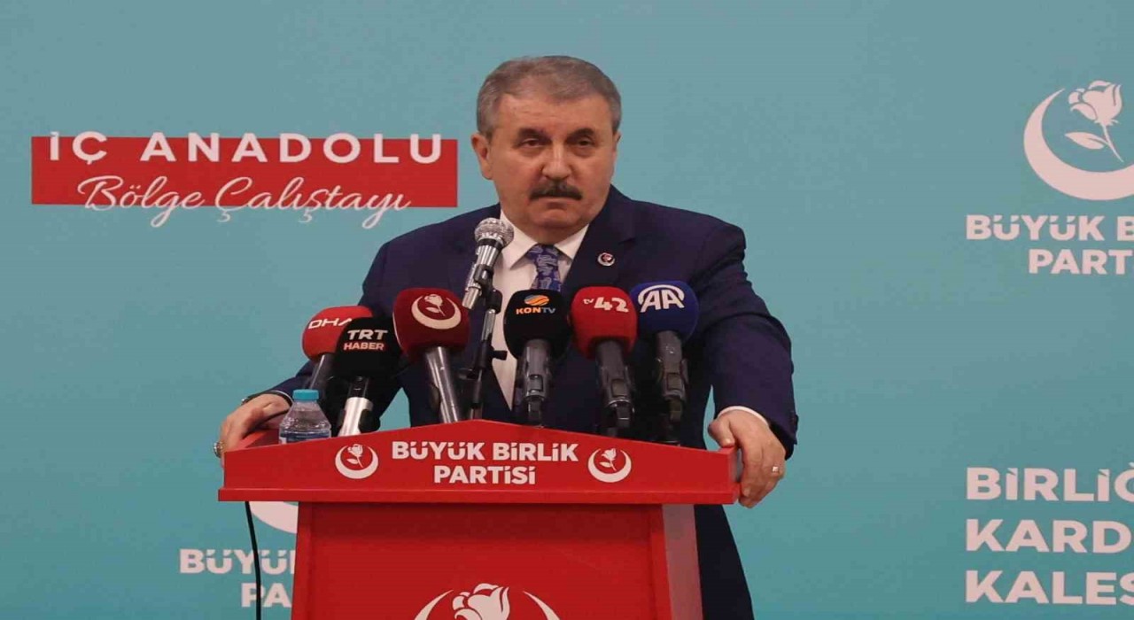 BBP Genel Başkanı Destici: Gazze sadece bir toprak, kara parçası değildir
