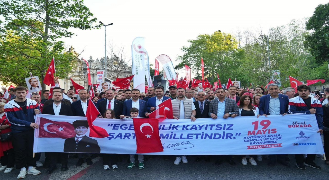 Beşiktaş Belediyesi 19 Mayısı ‘Gençlik Festivaliyle kutladı