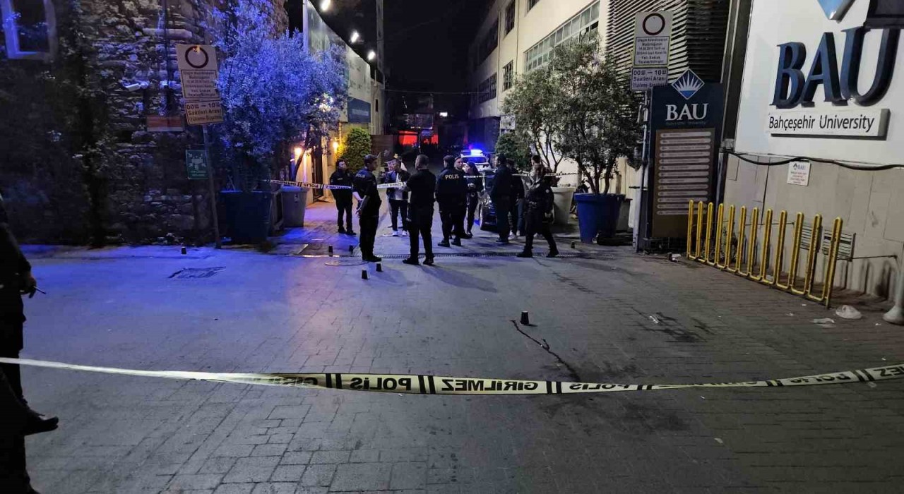 Beşiktaşta aynı gece ikinci silahlı saldırı: 1 yaralı