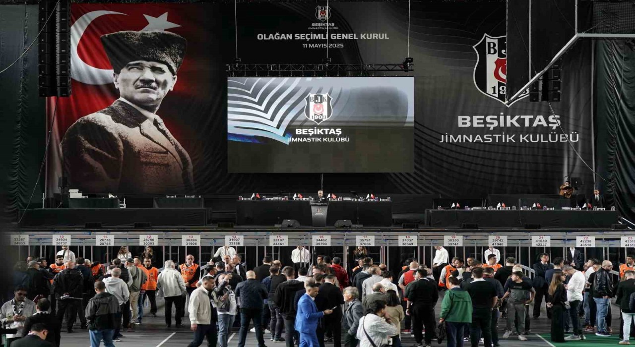 Beşiktaşta olağan seçimli genel kurul başladı