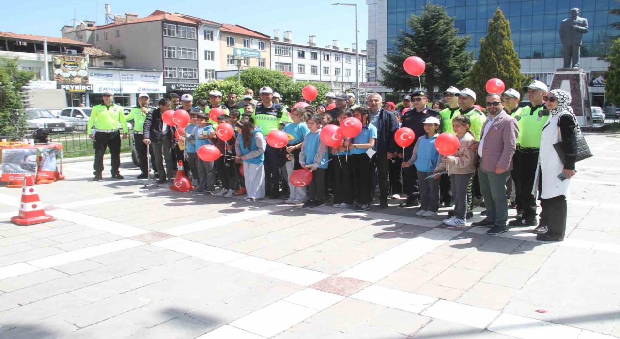 Beyşehirde Trafik Haftası kutlamaları