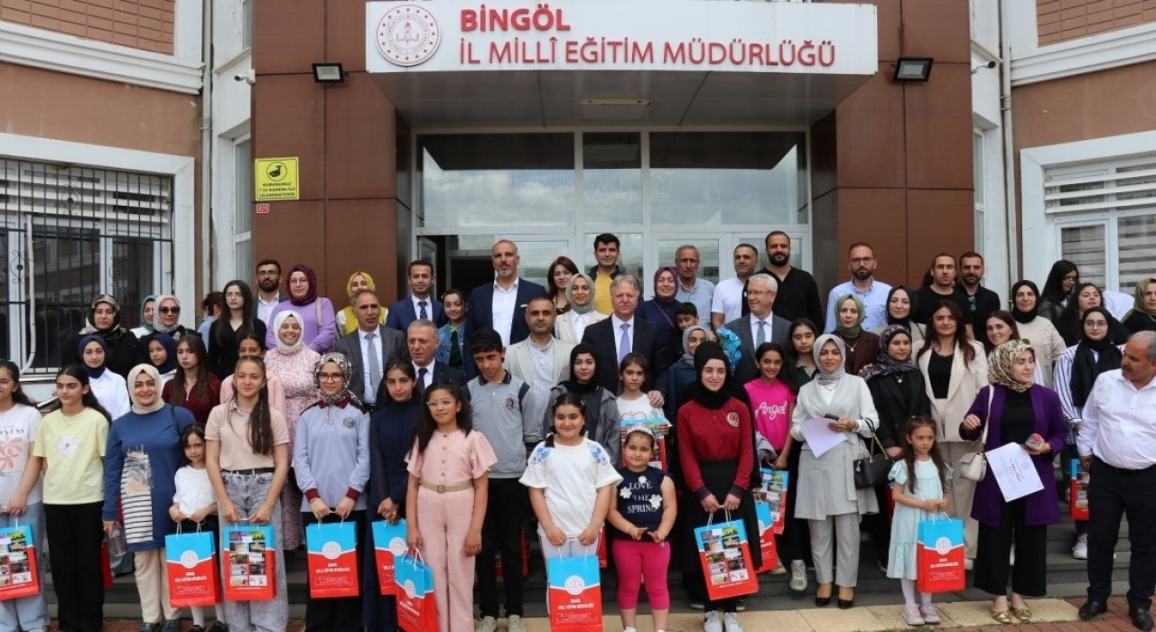 Bingölde Dilimizin Zenginlikleri Projesi ödül töreni gerçekleştirildi