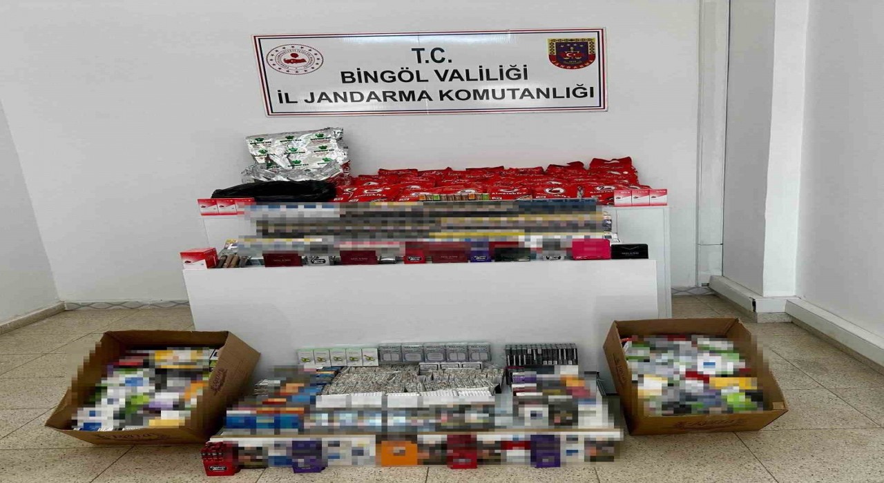 Bingölde kaçakçılık operasyonu