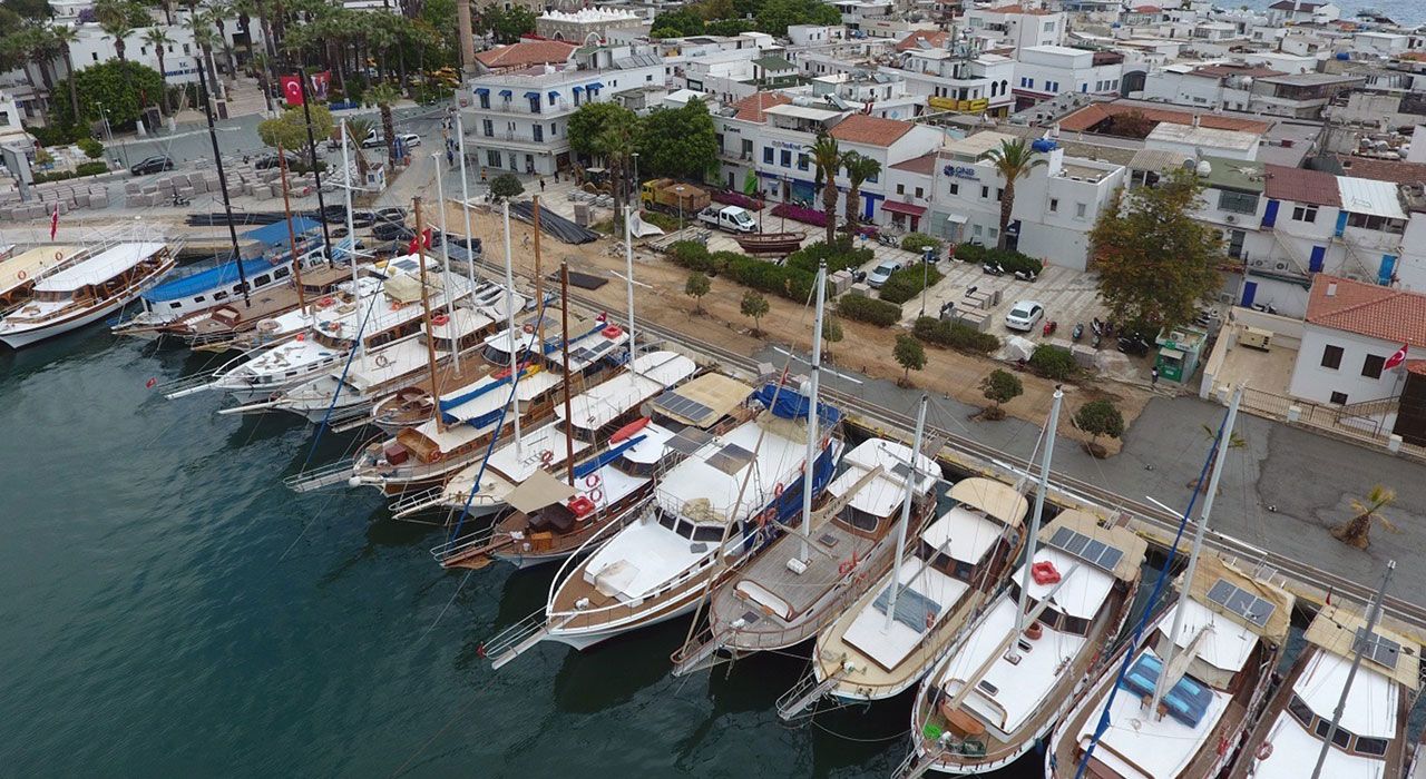 Bodrum ve Gümbet Limanlarında Yenileme Çalışmaları Tamamlandı