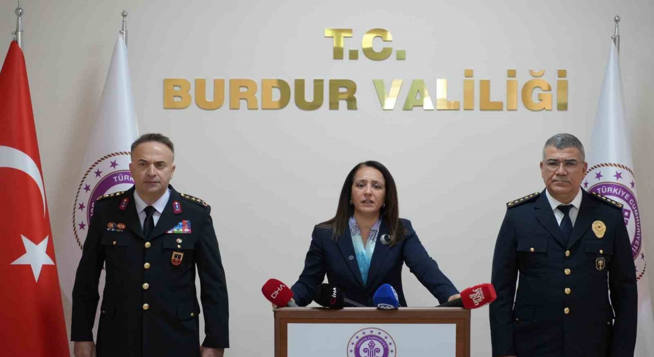 Burdurda Nisan ayında 215 şahıs hakkında işlem yapıldı