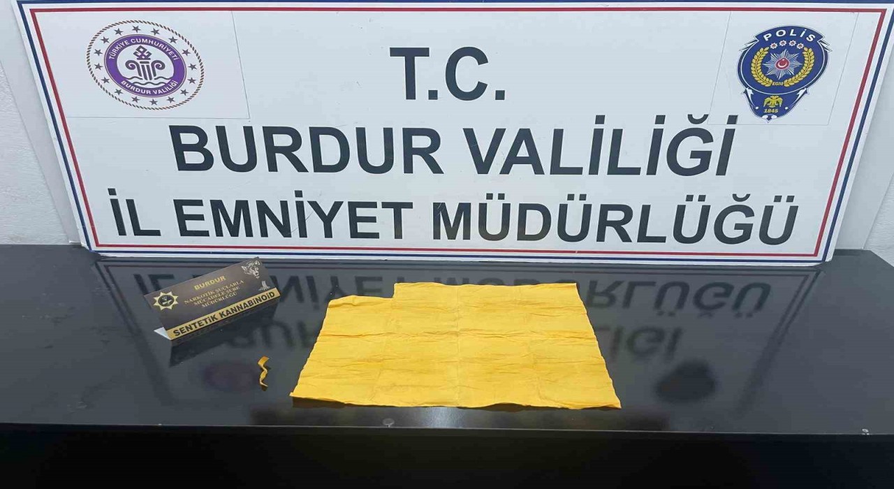 Burdurda uyuşturucu operasyonu: 1 kişi tutuklandı