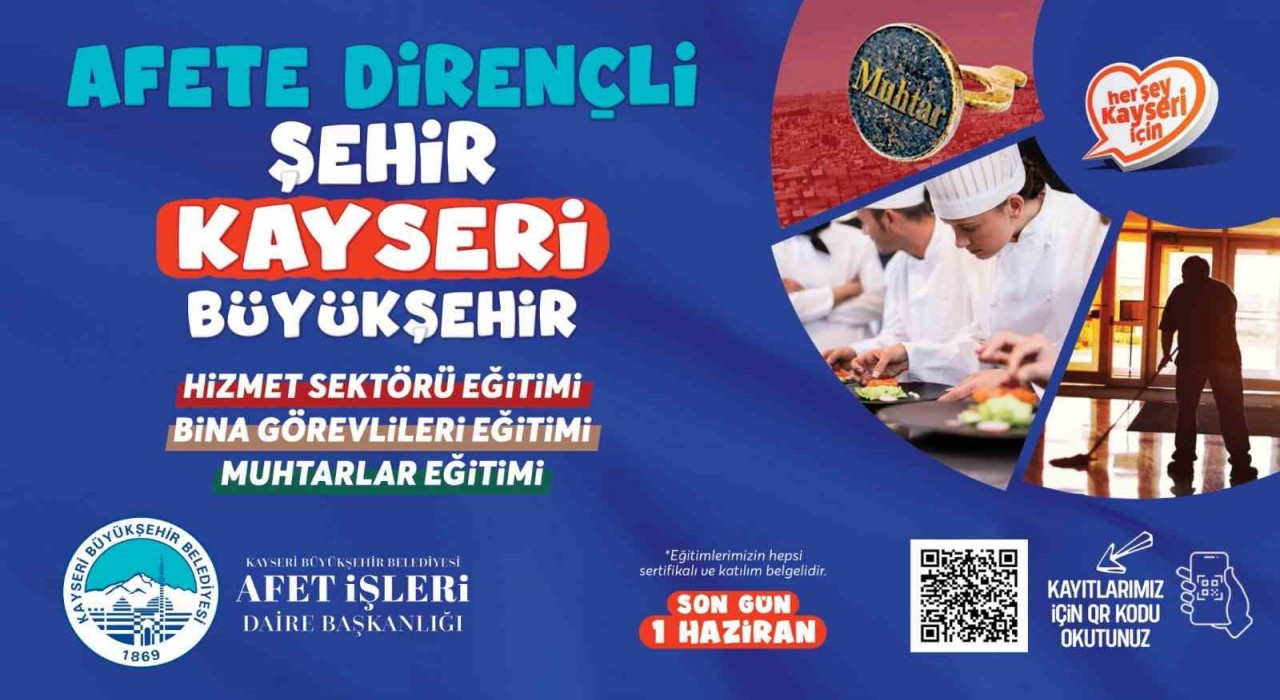 Büyükşehir Afet İşlerinden acil durumlarda topluma müdahale eğitimi