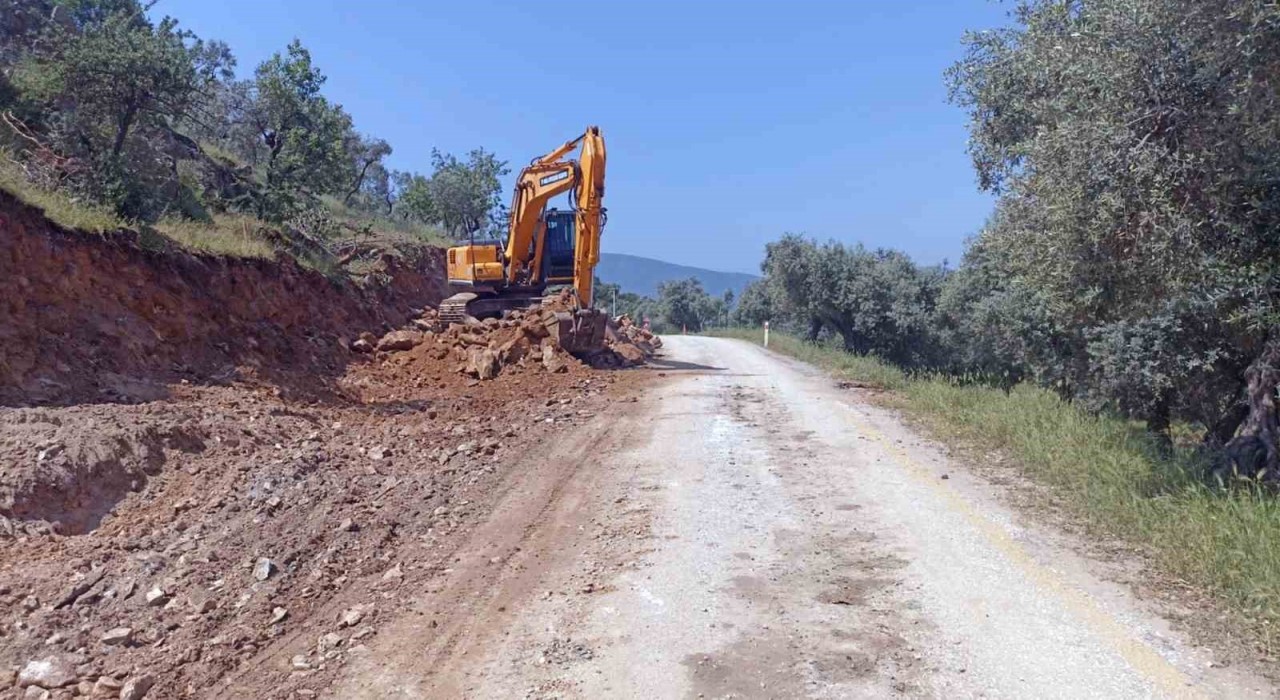 Büyükşehirden Milasın kırsal mahallesine ulaşım yatırımı