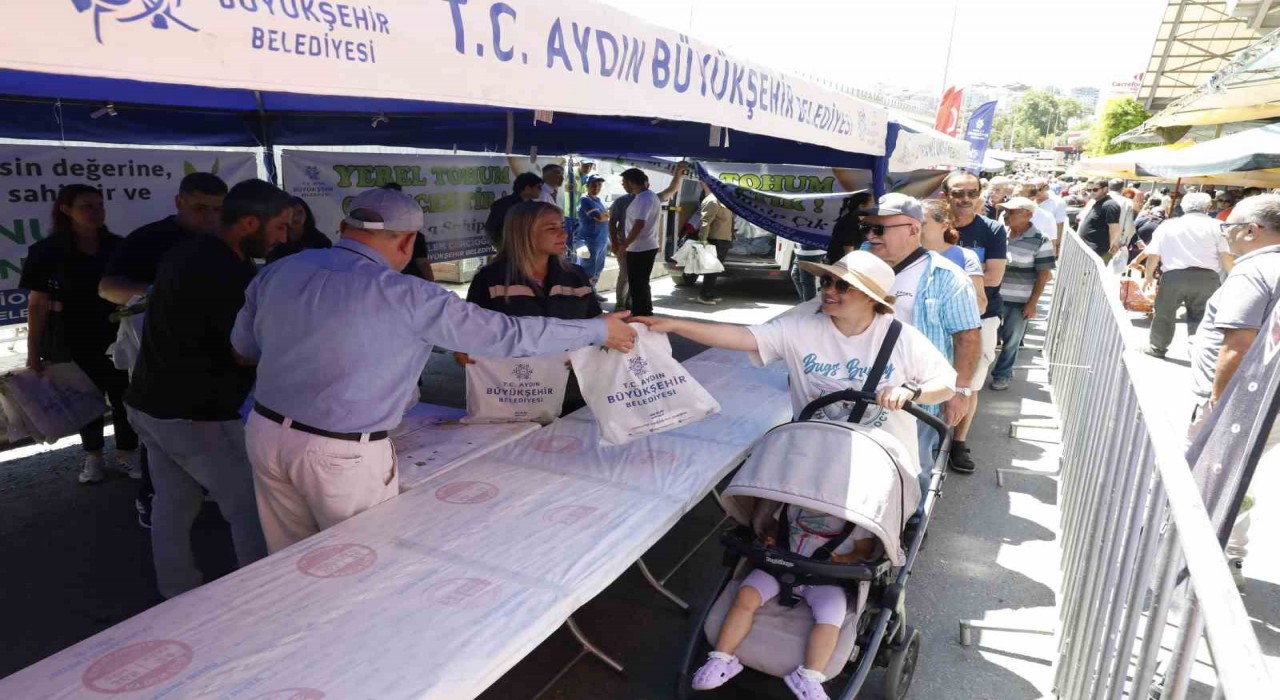 Büyükşehirin Ata Tohumları, Kuşadalılarla buluştu
