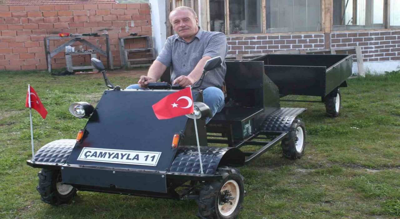 Çamyayla Köyünün ilk yerli ve milli arazi aracı