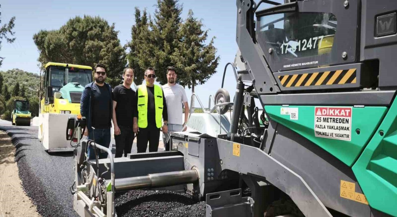 Çanakkalede asfalt sezonu açıldı