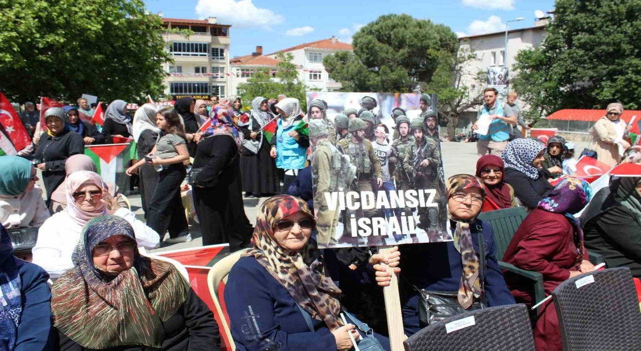 Çanakkalede Gazzeye Ses Ver konferansı düzenlendi