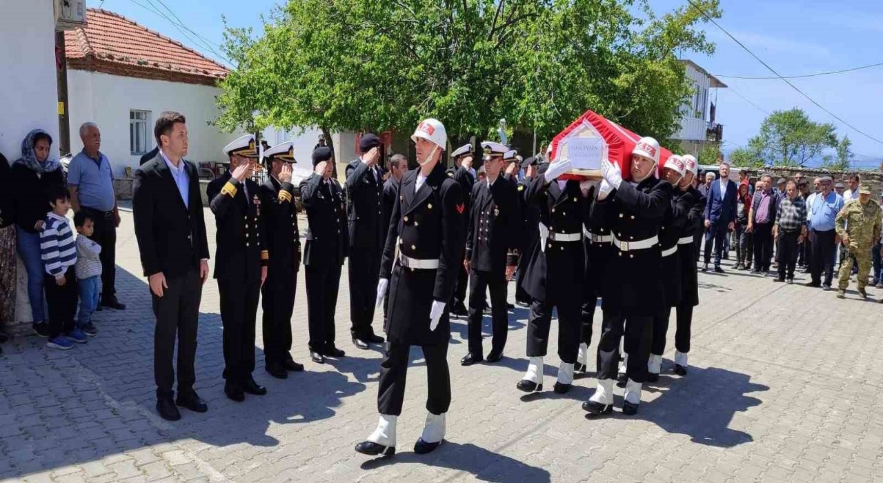 Çanakkalede Kıbrıs Gazisi son yolculuğuna uğurlandı