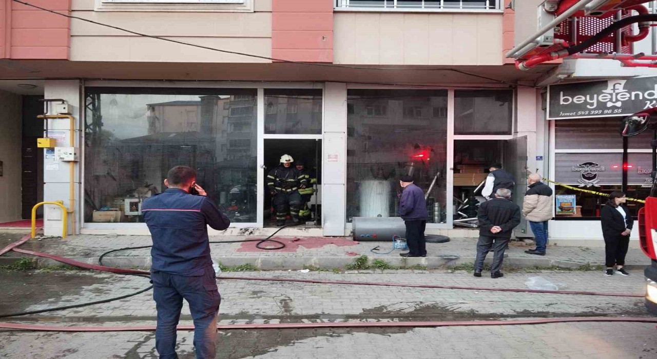 Çarşambada korkutan yangın