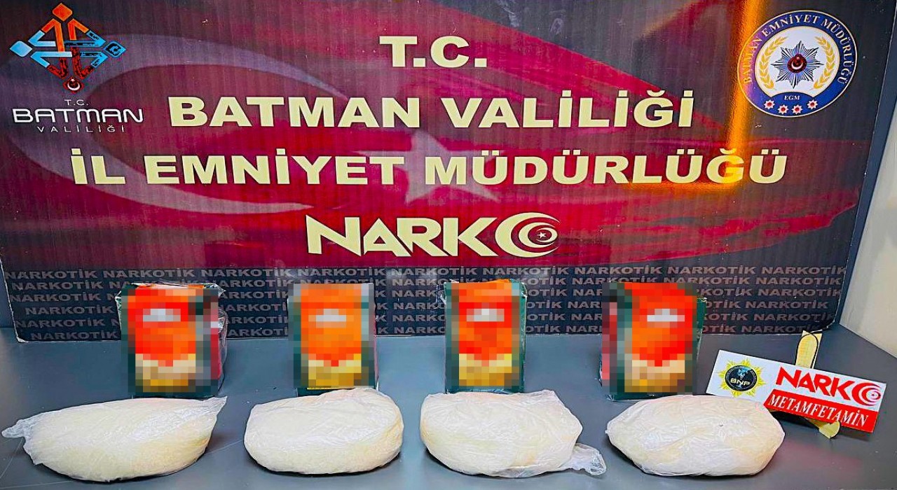 Çay paketleri içinde uyuşturucu taşıyan yolcu tutuklandı