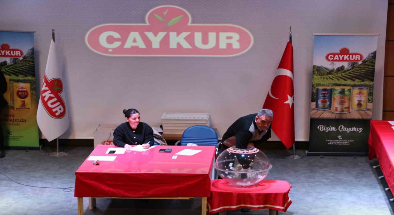 ÇAYKURa bin 500 mevsimlik işçi alımı için kura çekimi başladı