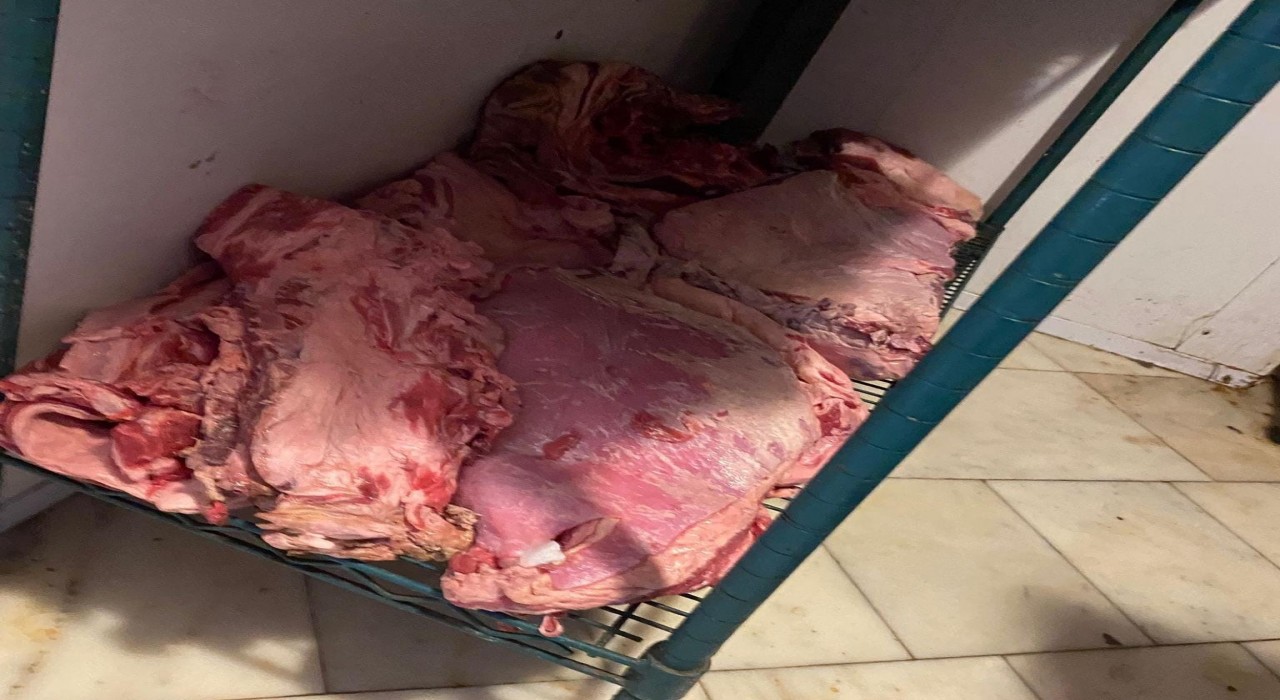 Çerkezköyde zincir markette şok et denetimi