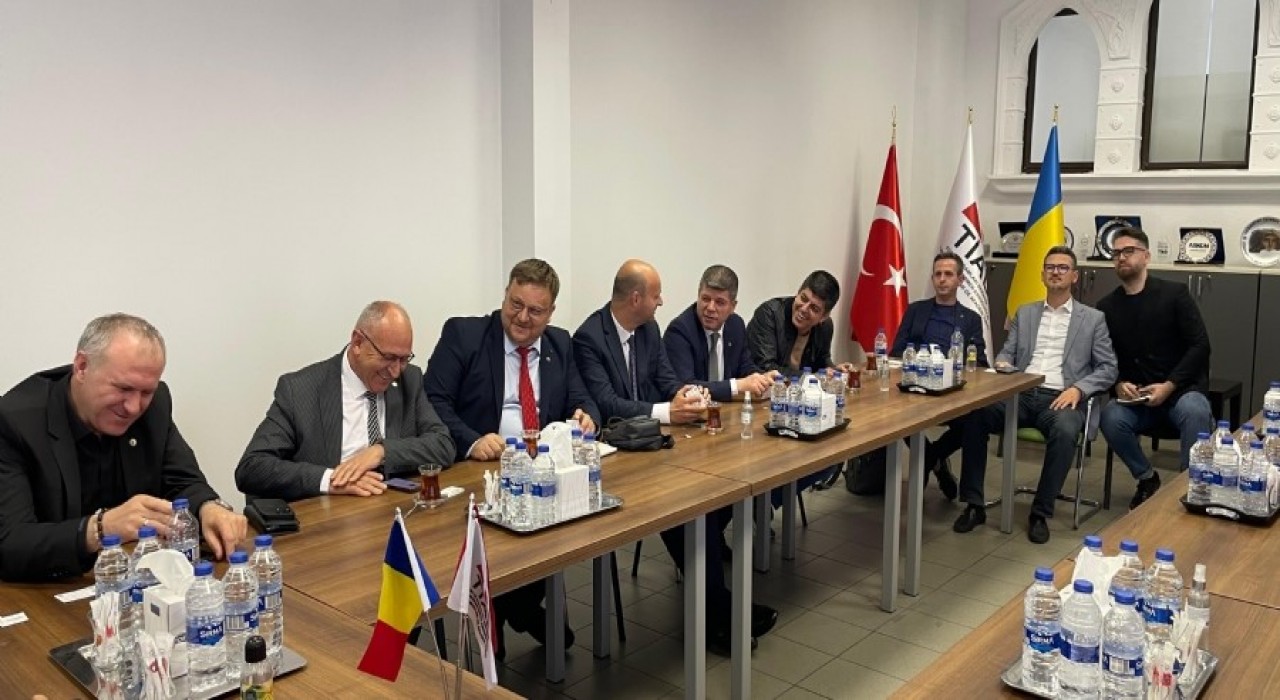 Çerkezköyden Romanyaya ticaret köprüsü