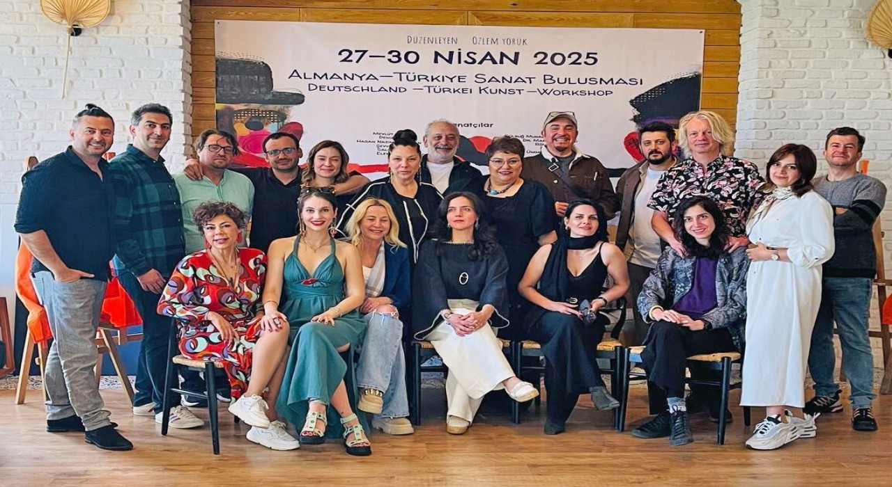 Çeşmede Türk-Alman Sanat Buluşması: 7. Alaçatı Sanat Çalıştayı ve Sergisi sanatseverlerle buluştu