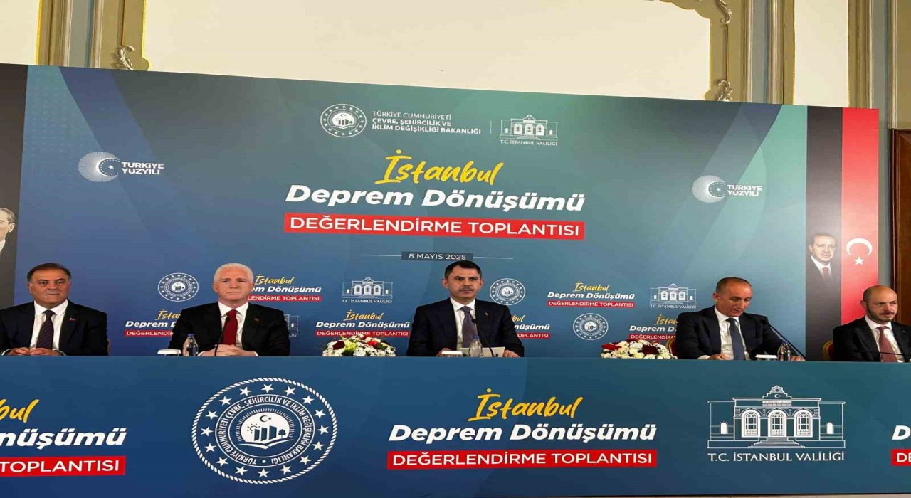 Çevre Şehircilik ve İklim Değişikliği Bakanı Kurum: İstanbulda acil dönüşmesi gereken 600 bin konut var