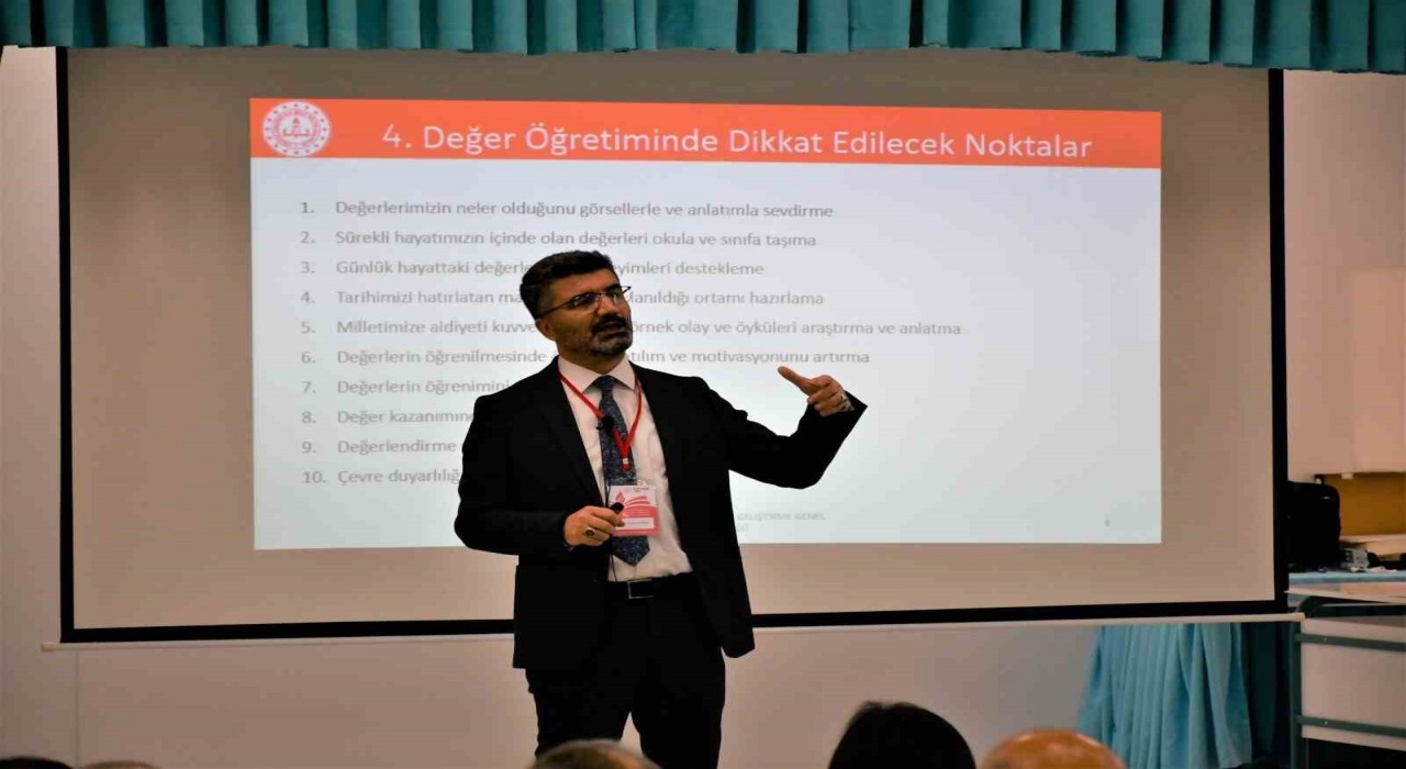 Çorumda Türkiye yüzyılı maarif modeli tanıtıldı