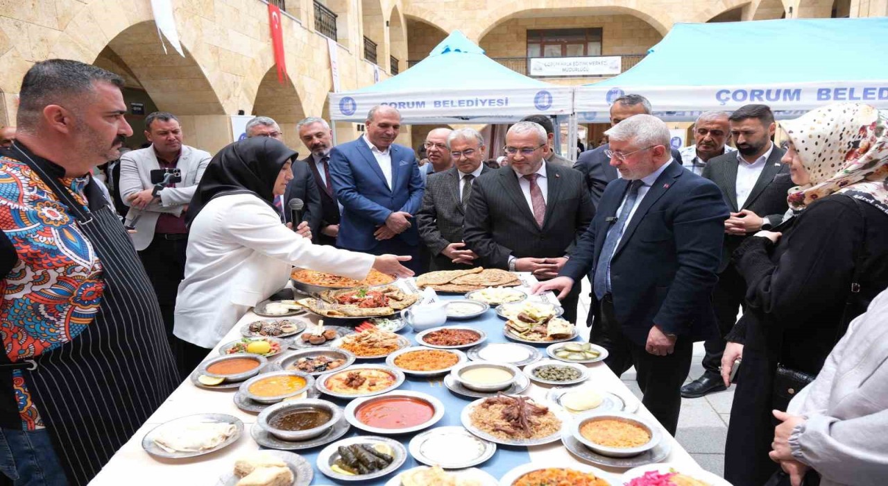 Çorumun yöresel lezzetlerine yoğun ilgi