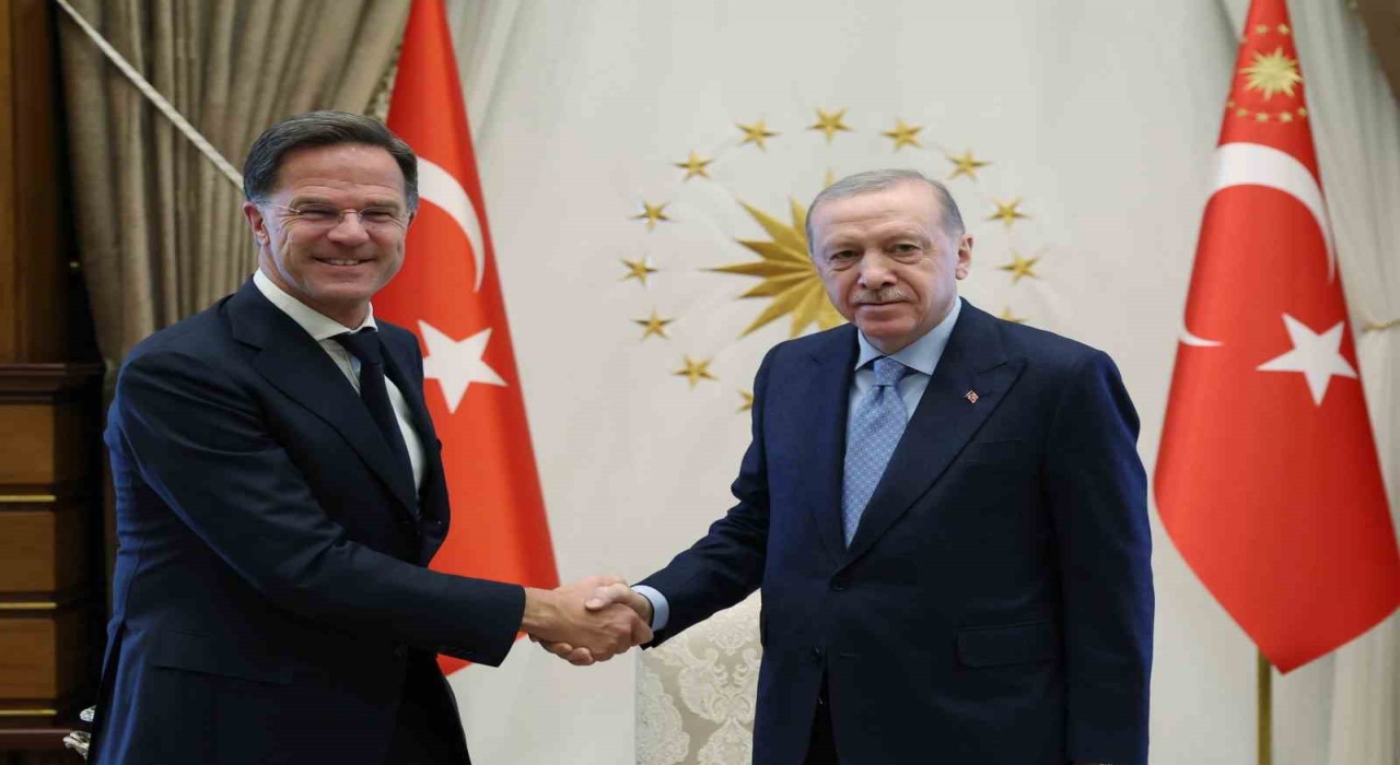Cumhurbaşkanı Erdoğan, NATO Genel Sekreteri Rutteyi kabul etti