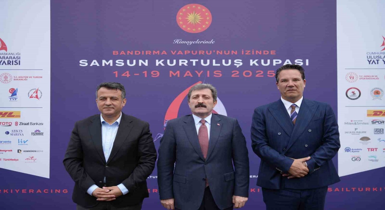 Cumhurbaşkanlığı 6. Uluslararası Yat Yarışları Lansmanı Samsunda yapıldı