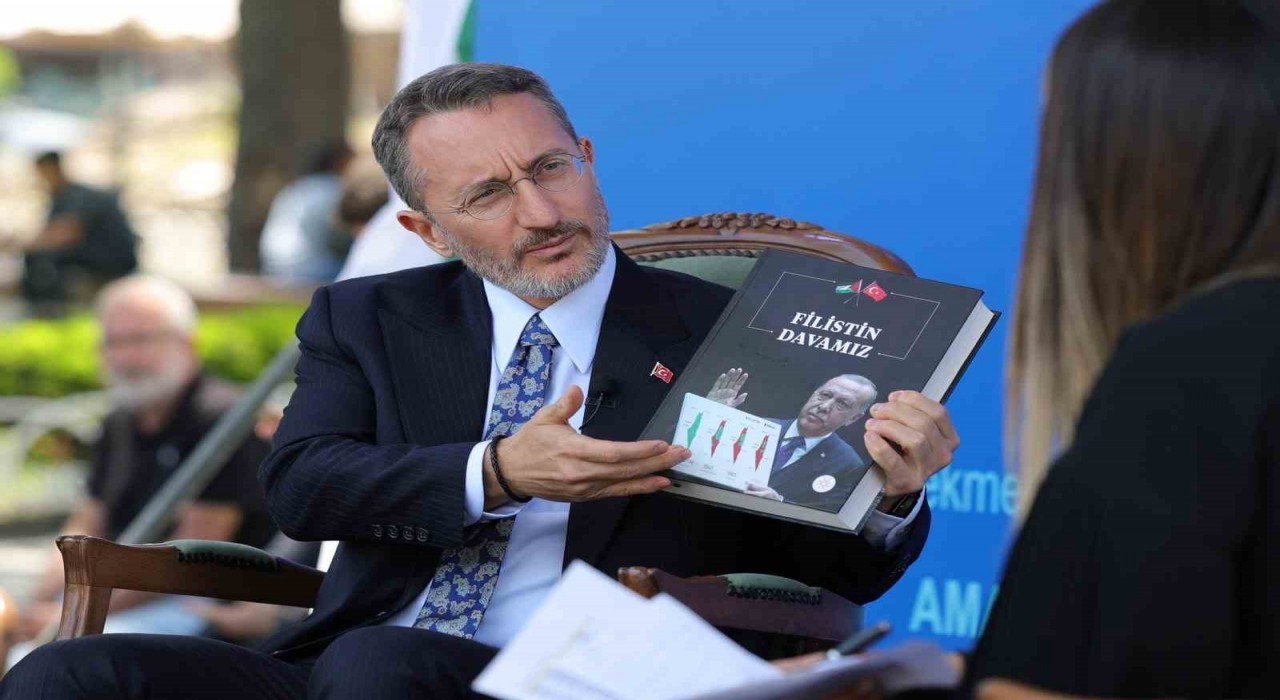 Cumhurbaşkanlığı İletişim Başkanı Fahrettin Altun: Suriye nasıl özgürleştiyse Allahın izniyle Filistinde öyle özgürleşecek