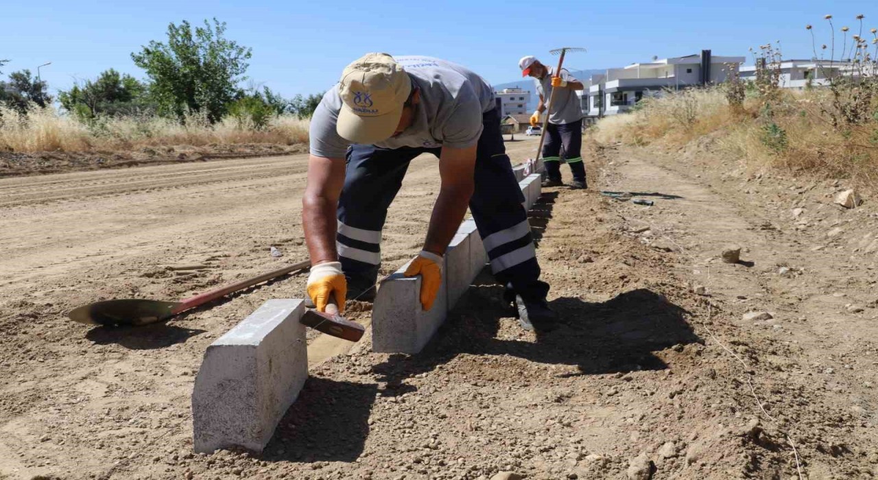 Dallıcada 6 yeni yol için çalışmalar başladı