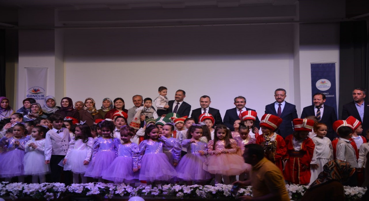 Demircide Kuran Kursu öğrencilerinden yıl sonu gösterisi