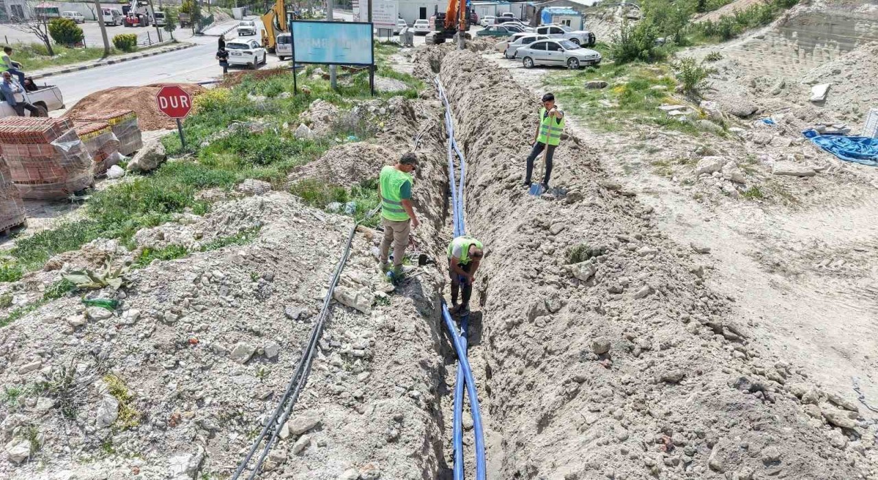Demirciye kesintisiz içme suyu için dev adım