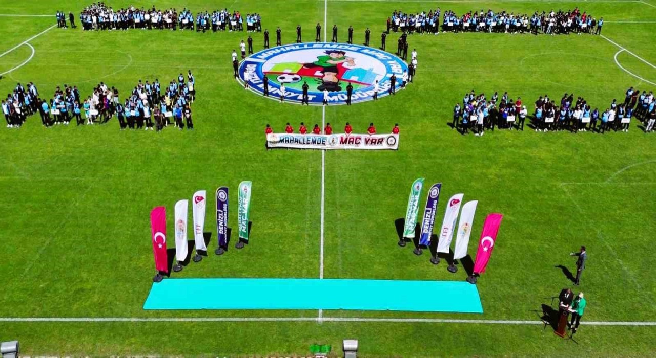 Denizlide 976 genç sokaktan yeşil sahalara çekildi