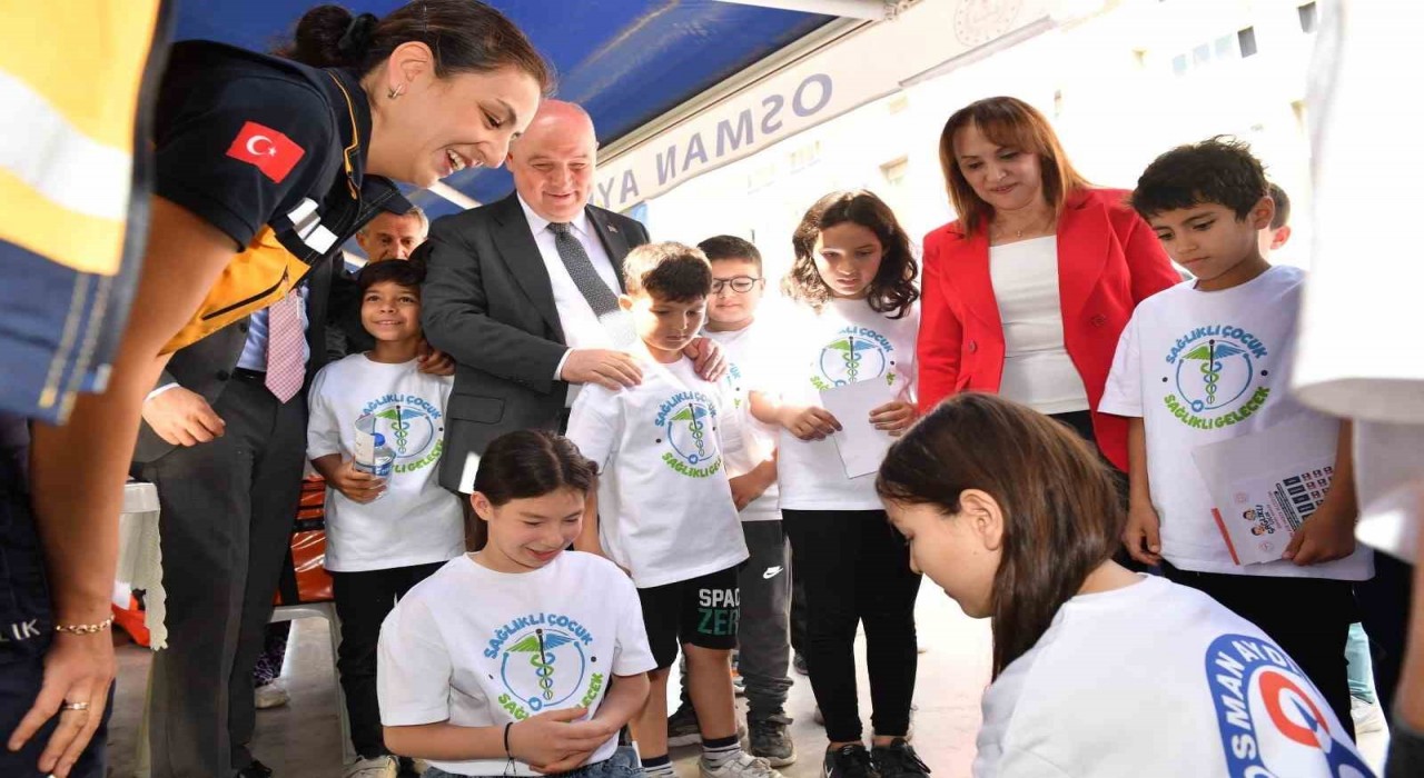 Denizlide ‘Sağlıklı Çocuk, Sağlıklı Gelecek projesi hayata geçirildi