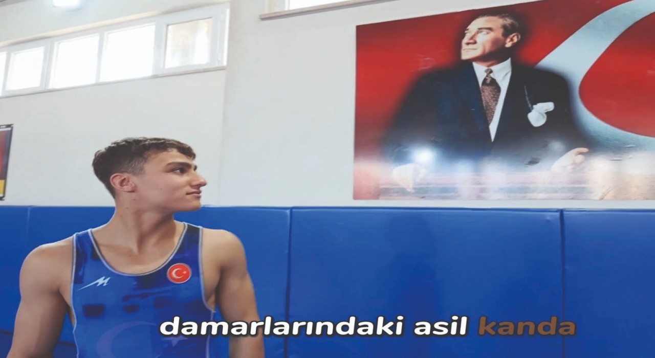 Denizlili milli sporcuların yer aldığı Senin Farkın Var klipi ilgi gördü