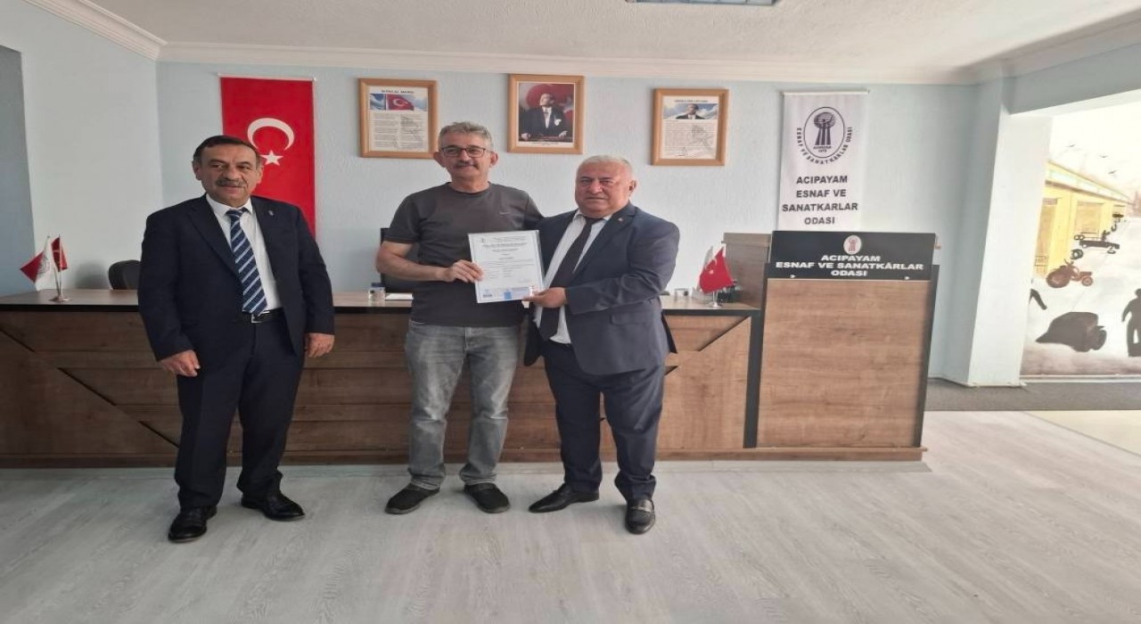 DESOB Başkanı Erbeğiden yeterlilik belgesi uyarısı