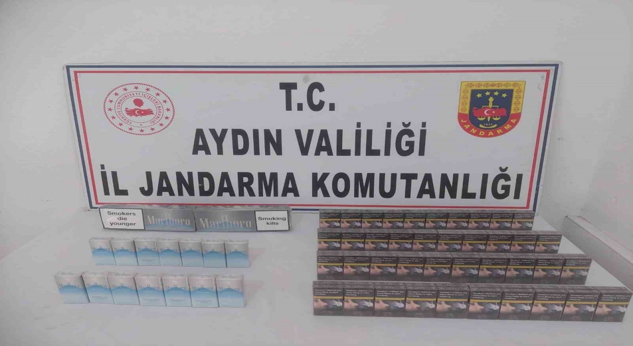 Didimde bandrolsüz sigara ele geçirildi