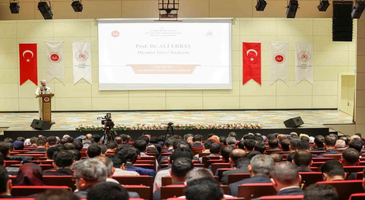 Diyanet İşleri Başkanı Erbaş: Diyanet Akademisi, eğitim öğretim hizmetlerimizi daha ileri bir noktaya taşıyacak