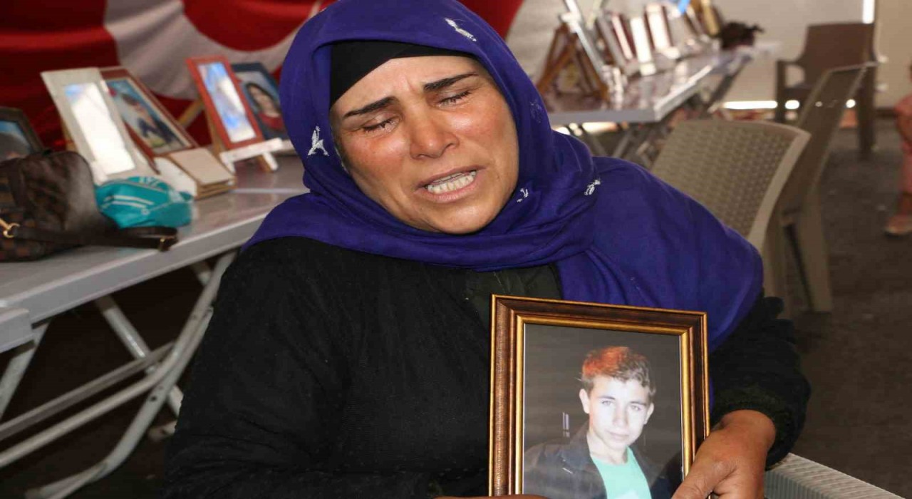 Diyarbakırda 383üncü aile evlat nöbetine katıldı