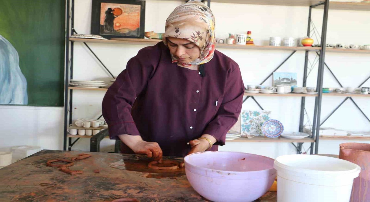 Diyarbakırda kadın eliyle ekonomiye destek